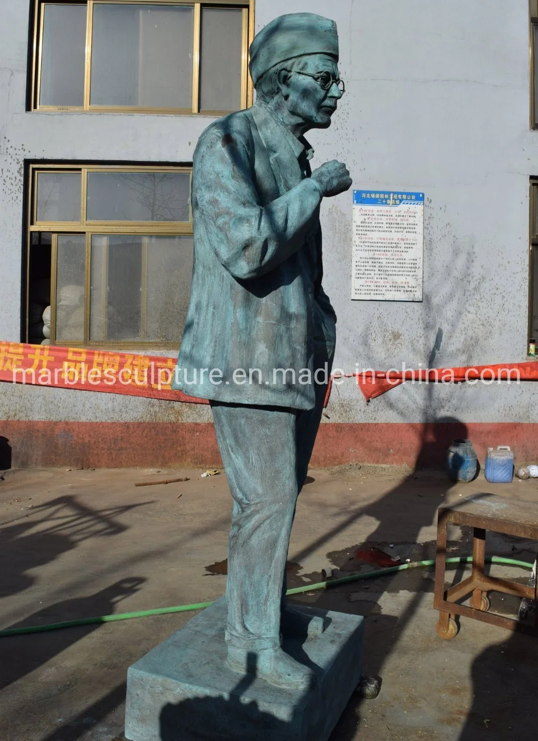 Estatua de Artesanía de metal personalizados Escultura de bronce de fundición&#160;(B054)