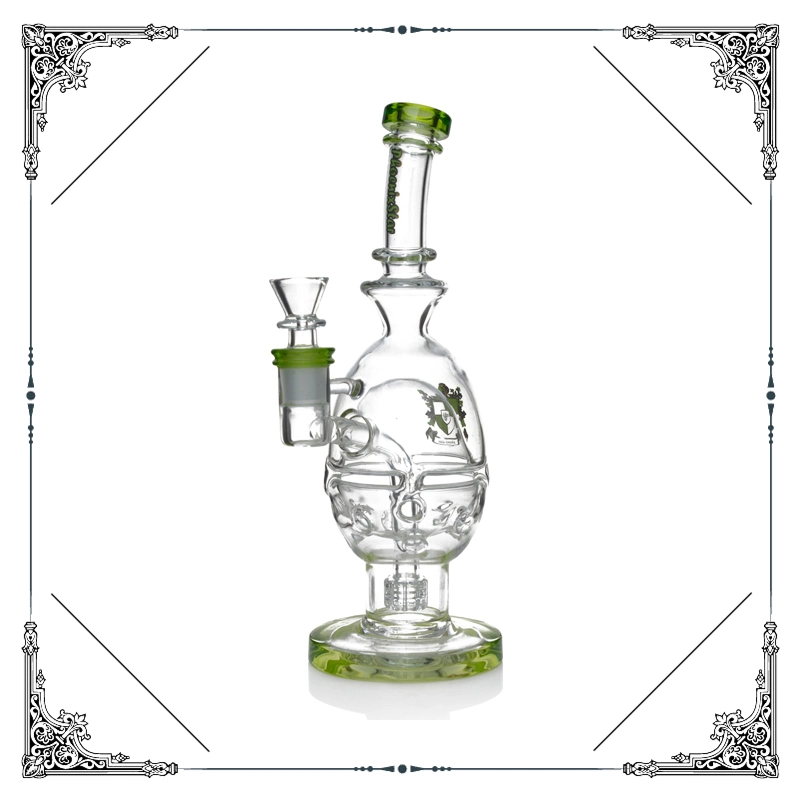 Grossista 9.5 polegadas Phoenix Star showerhead PERC tubo de vidro Hookah Fábrica de tubos de água para fumantes soprados à mão