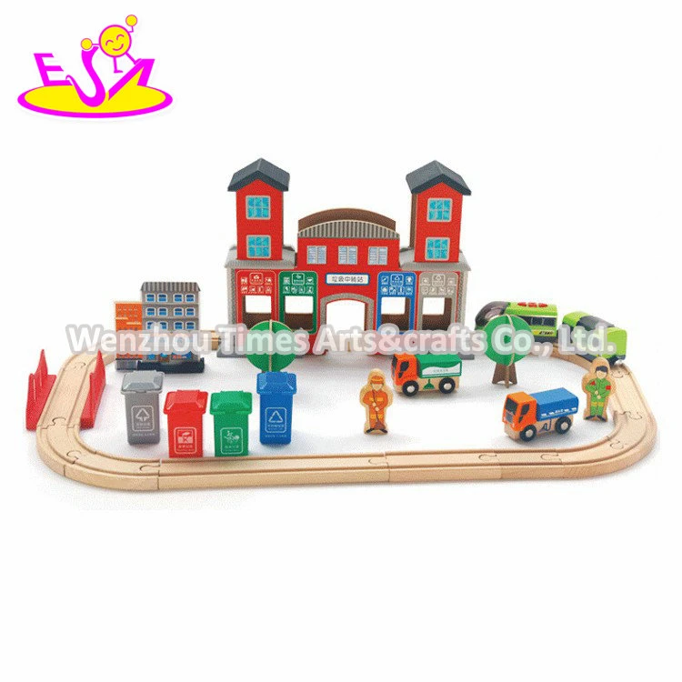 Classical Model Track Wooden Electric Toy Train for Kids W04c252