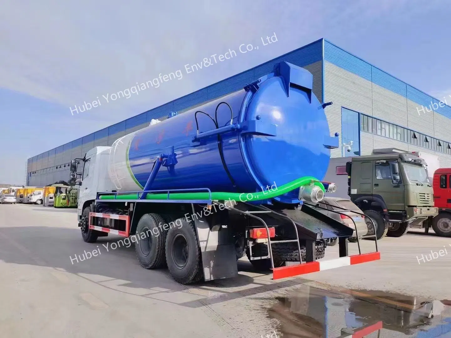 Good Price 6X4 Vacuum Sewage Truck 18cbm 20cbm Sewage Suction Truck