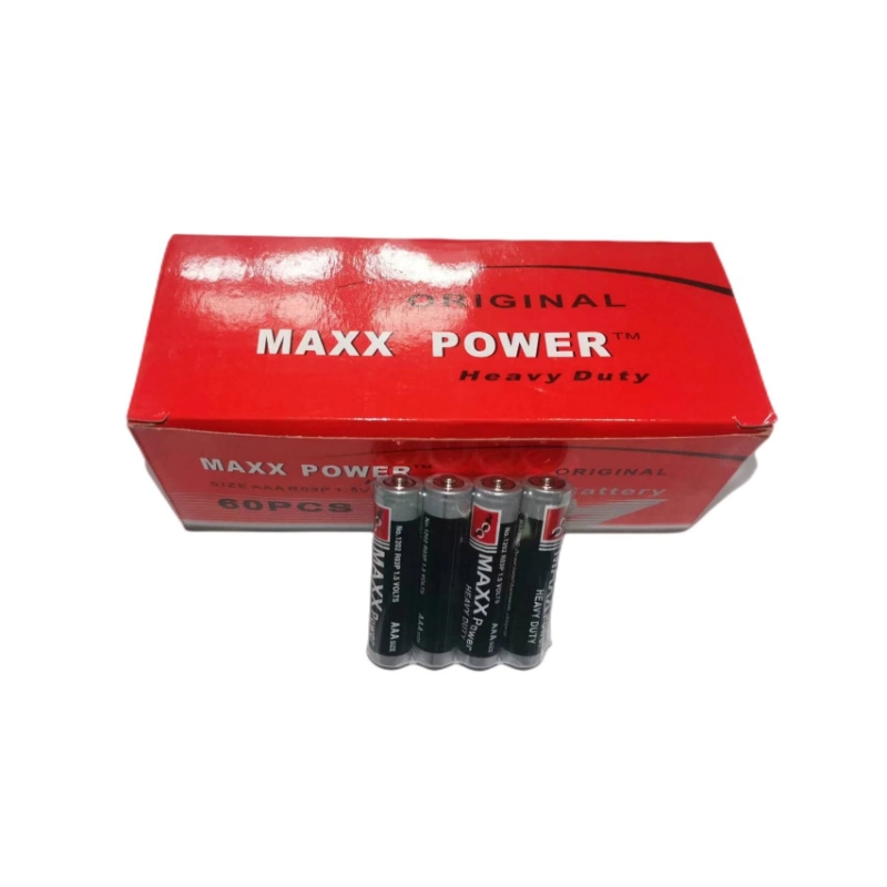 OEM или Maxxpower AAA 1,5 В R03 Ultra углерода сухой батареи ячейки