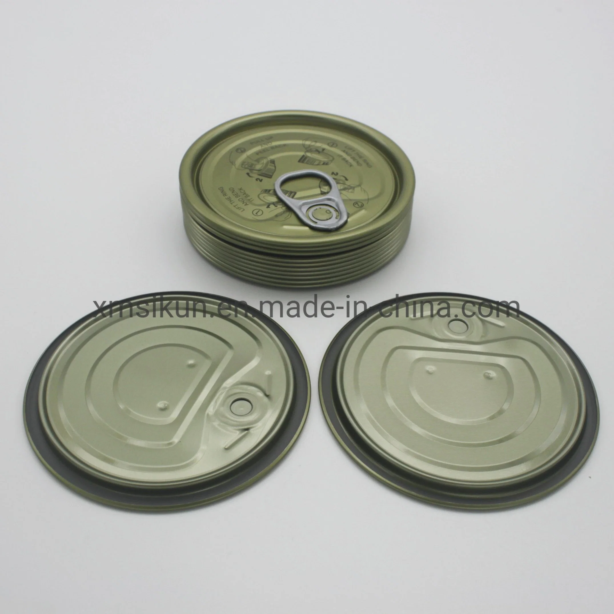 High-Quality300# Aluminum Peeling Easy Opening Foil Sealing Cover Color and Size Can Be Customized