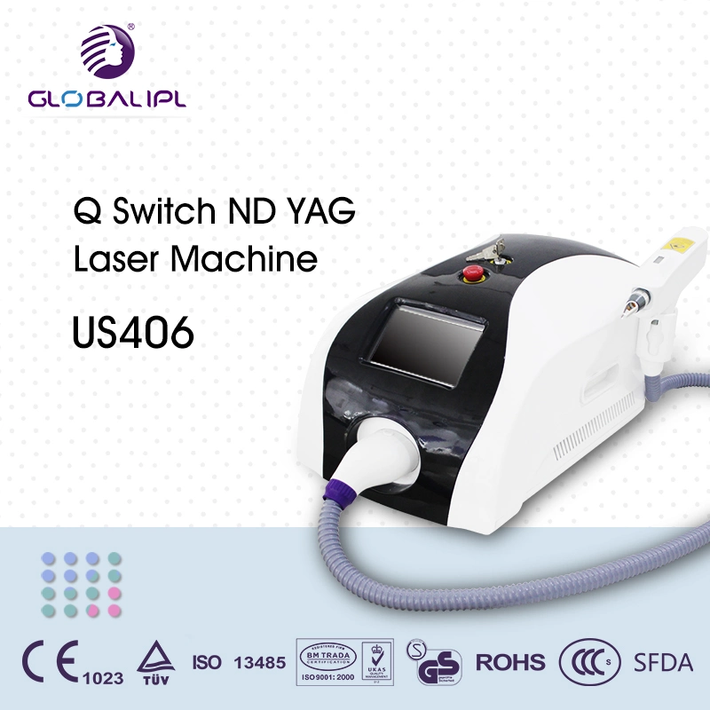 Laser Professional Portable ND YAG Laser Tattoo Removal Machine