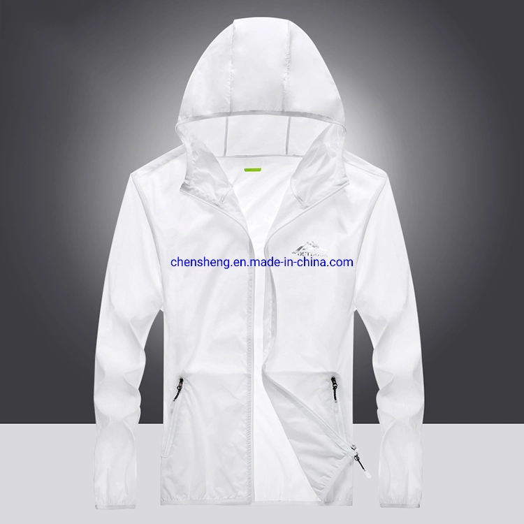 Qualité respirante Quick-Drying coupe-vent veste tactique de sports d'hommes de protection solaire veste coupe-vent