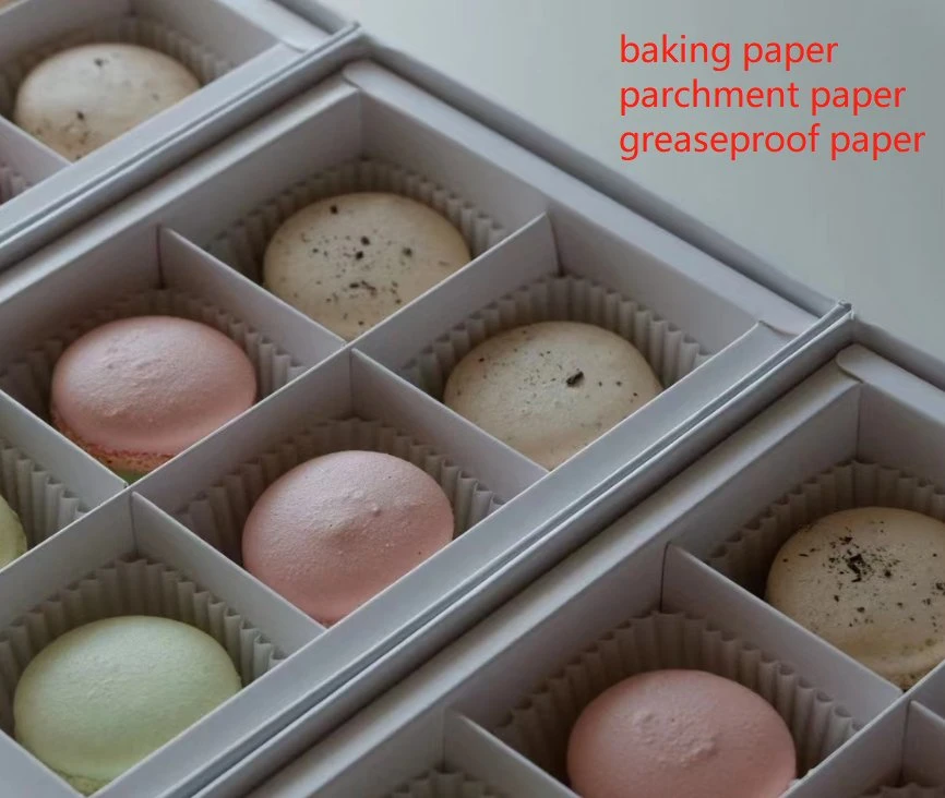 Food Grade Wrapping Greaseproof Silicone Baking Parchment Sandwich Paper for Biscuit Bread