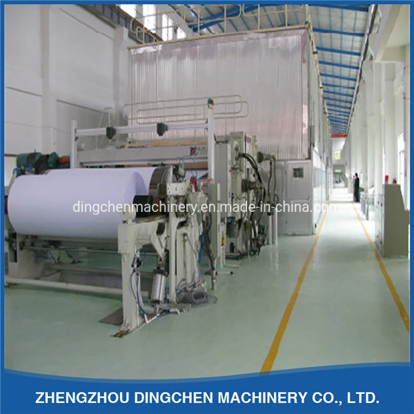 DC-2400mm Fourdrinier Wire Cultural Printing Paper and Copy Paper Making Machine