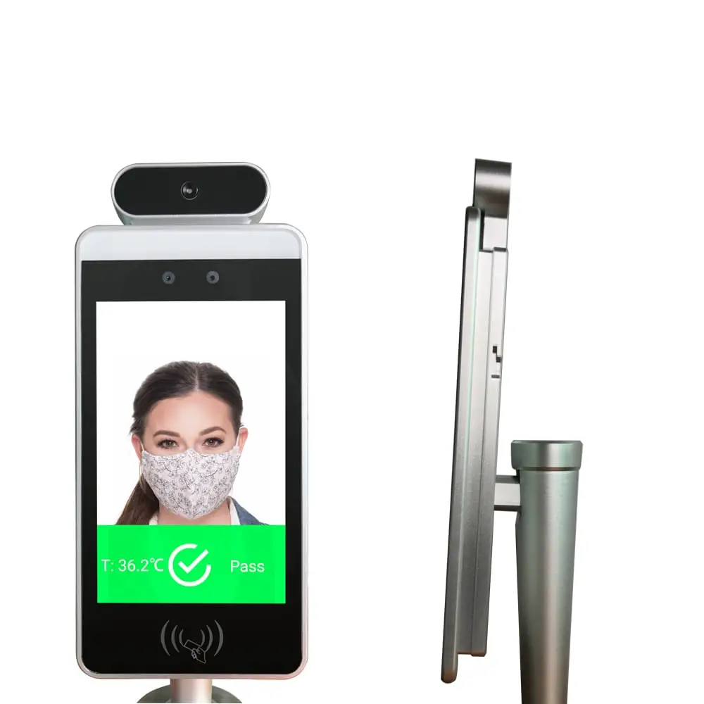 5 Inch Touch Screen Hong Kong Facial Temperature Health Qr Code Vaccine Scanner