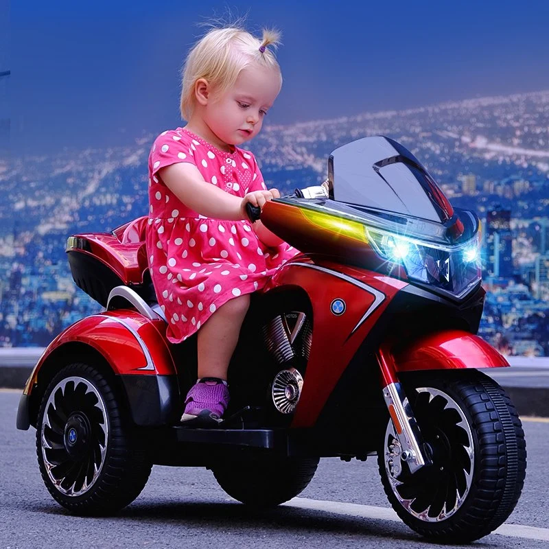 Motor eléctrico de tres ruedas para niños coches para niños Mini batería motocicleta