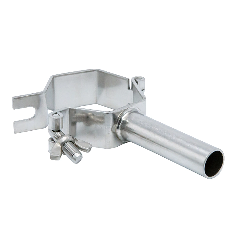 SS304 Stainless Steel Hex Pipe Hanger Pipe Bracket with Tube