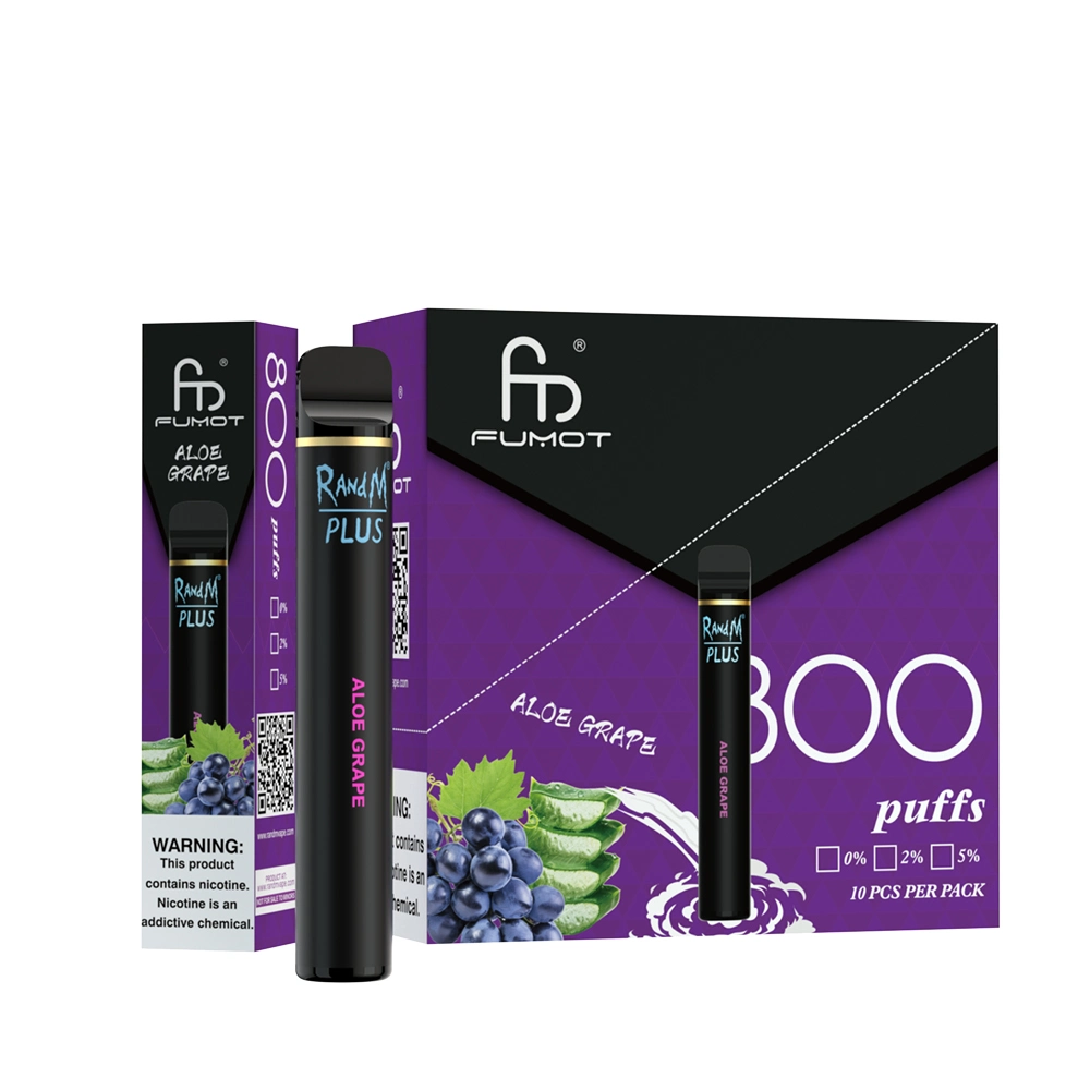 قلم Vape Randm Plus 800 Puffs عالي الجودة يمكن التخلص منه بعد الاستخدام