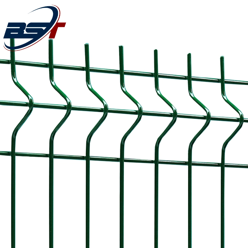 High quality/High cost performance 3D Curved Powder Coating Welded Mesh Parking Fence