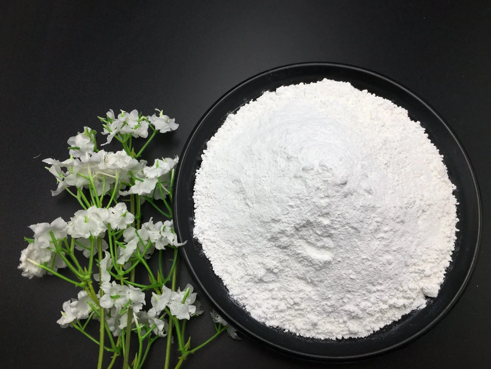 CaCO3 Filler Masterbatch Calcium Carbonte White Powders Factory