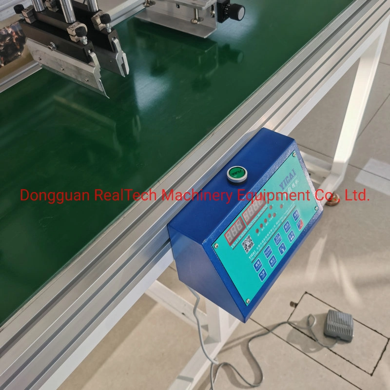 Automatic Non Woven Bag Conveyer Belt Screen Printer Screen Printing Machine