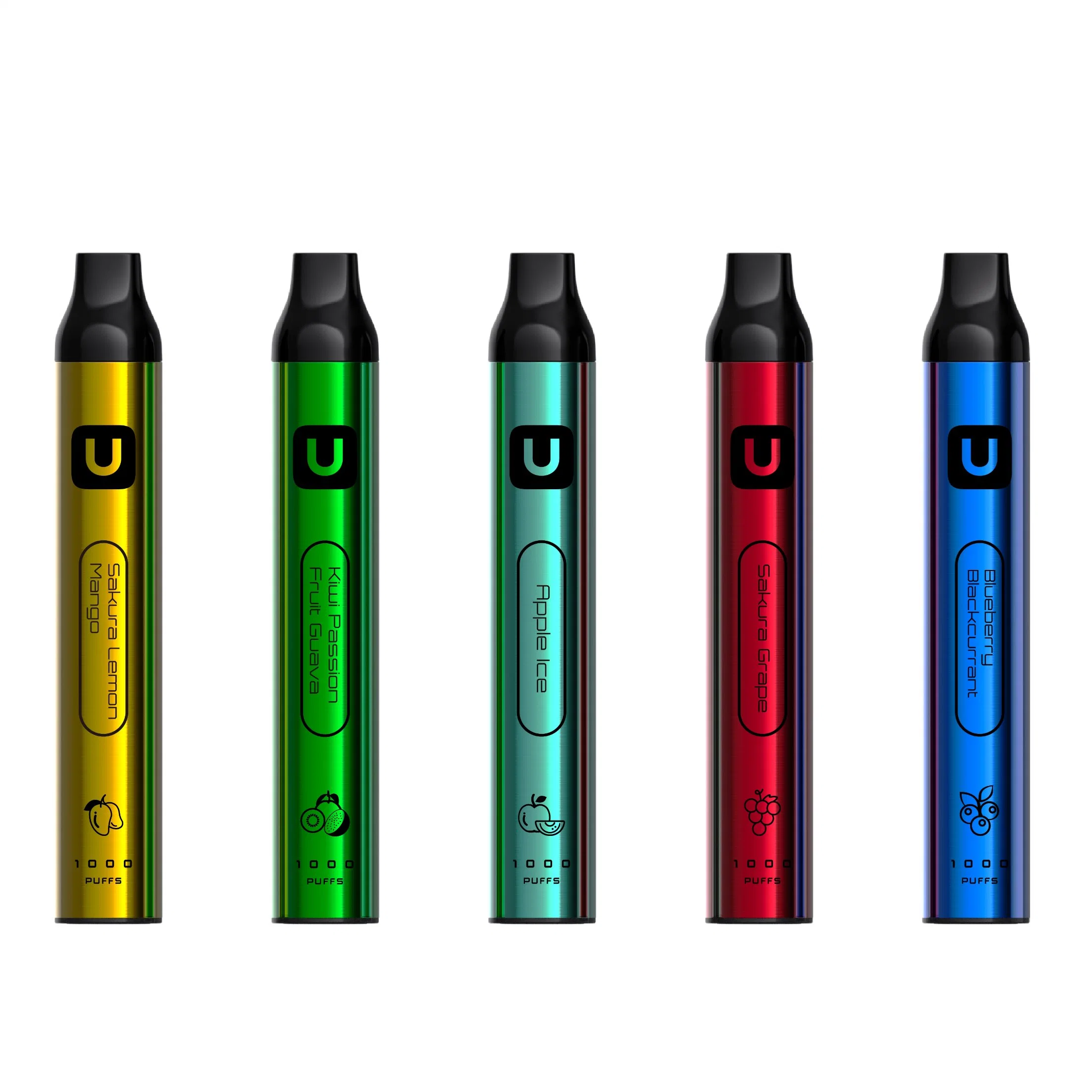 1000 puffs 550 mAh 5 ml Pod Device jetable Mini E-cigarette 5% Concentration de nicotine