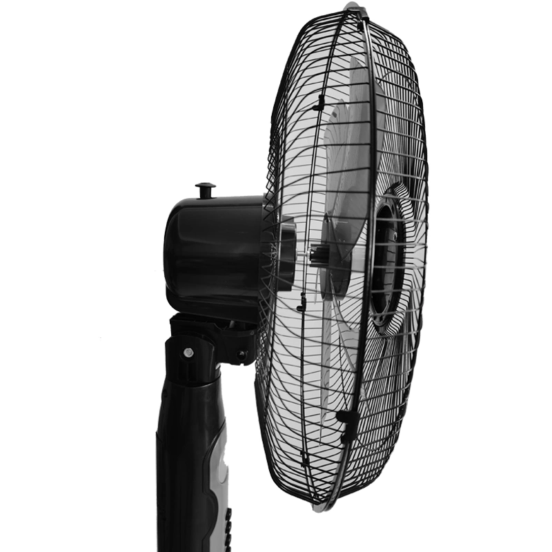 Venta caliente ventilador Ventilador recargable de 16 pulgadas con LED ventilador recargable con energía solar