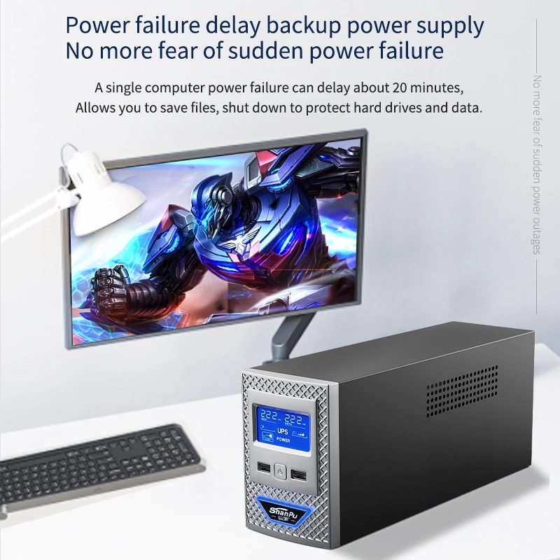 1000va 600W Line Inverter UPS Power Supply Backup Energy System
