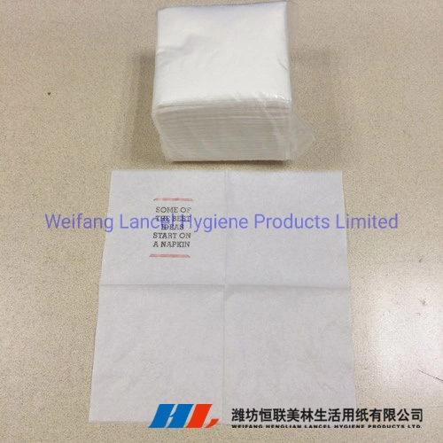 Disposable Tissues Paper Napkins 30cm X 30cm Size for Restaurant