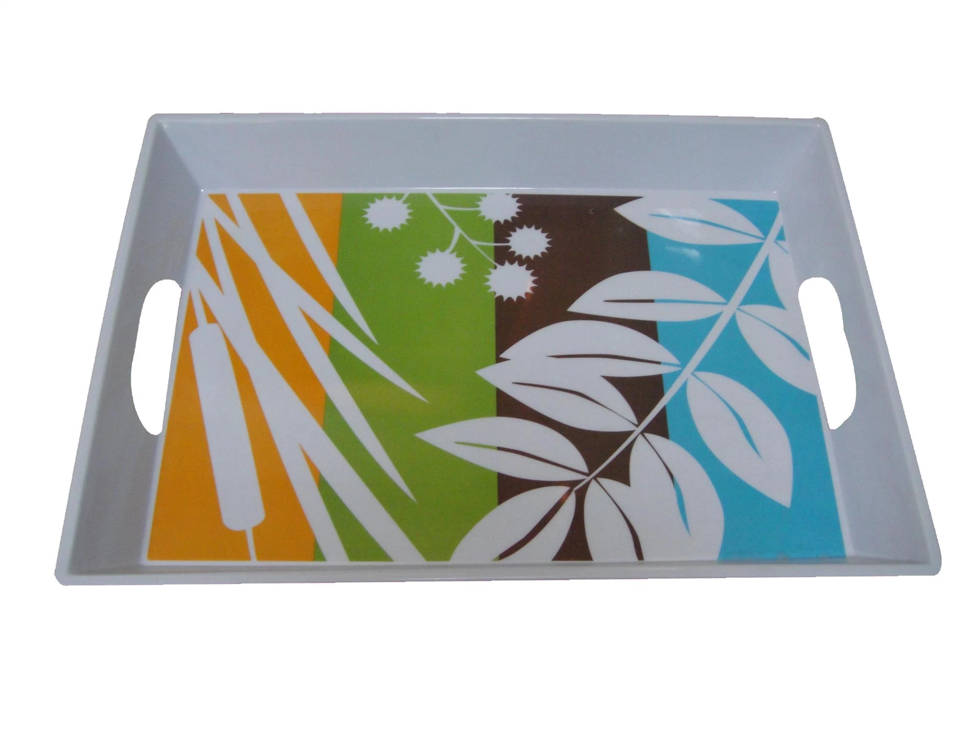 Promotional High Quality Cheap Melamine Breakfast Tray