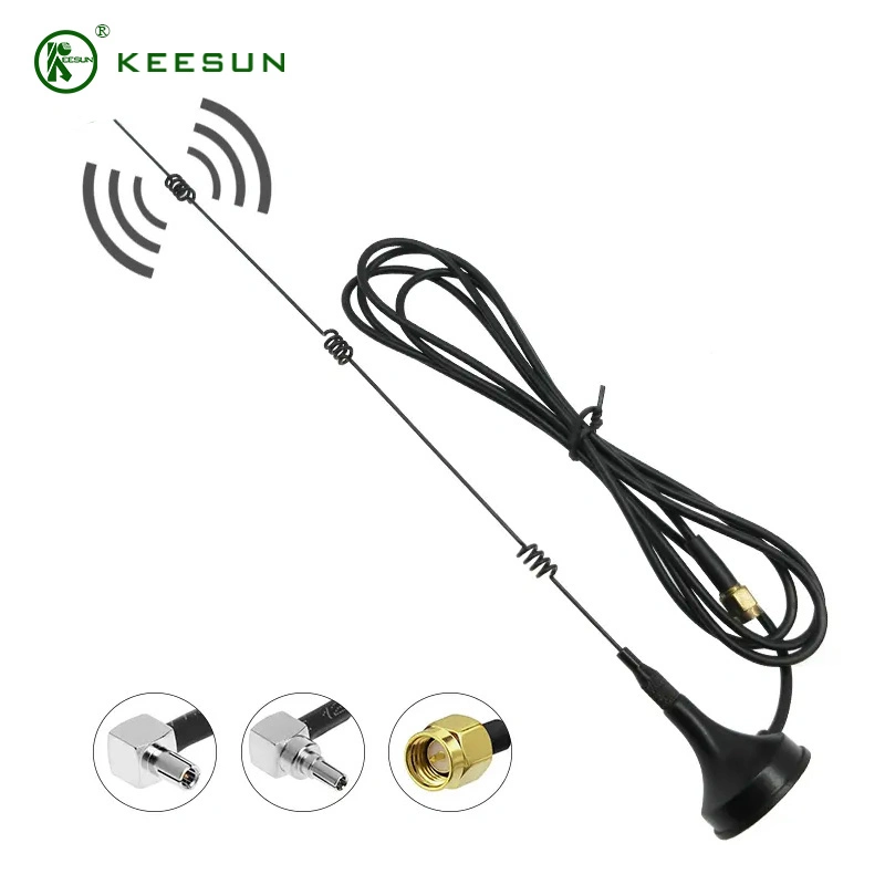 2.4G 5.8gwhip 900-1800MHz Magnet Base Antenna for Car Vehicle Signal Booster