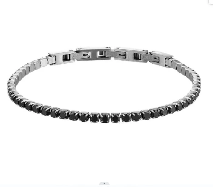 Wholesale/Supplier 3mm Ice out Cubic Zircon Stainless Steel Tennis Bracelet