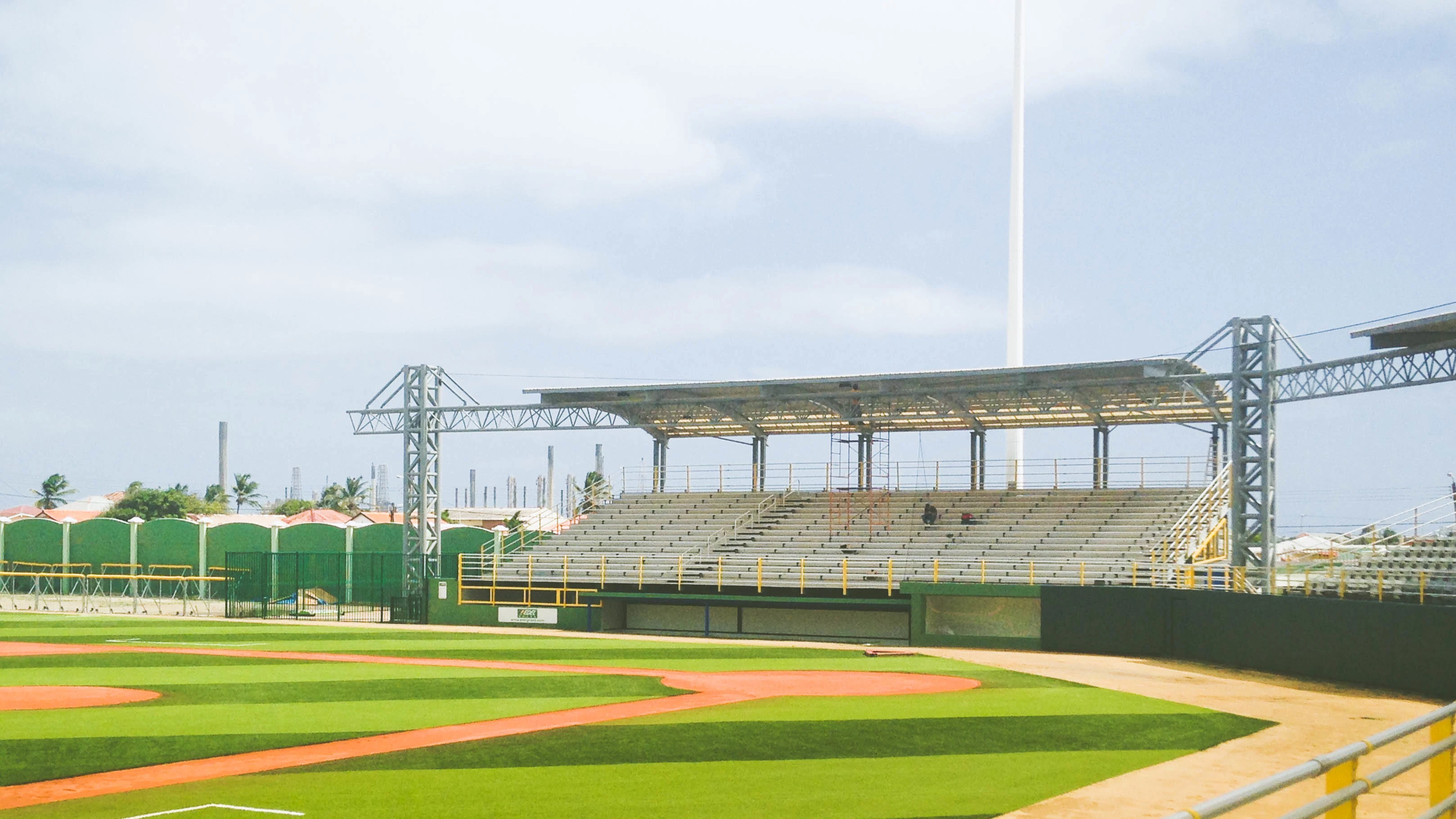 Aruba Stadium with Factory Prefabricated Steel Structure Design