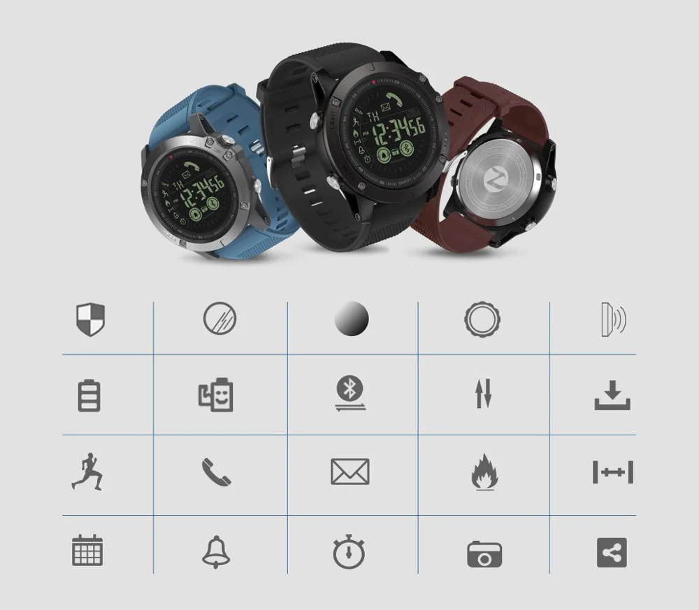 New Bluetooth Wristwatch, Outdoor Sport Waterproof Watch Bracelet