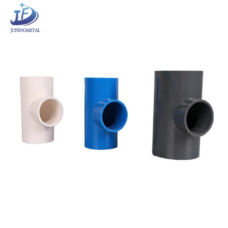 Rubber Cross Joint Galvanized Elbow Plumbing Plastic PVC Pipe Fitting