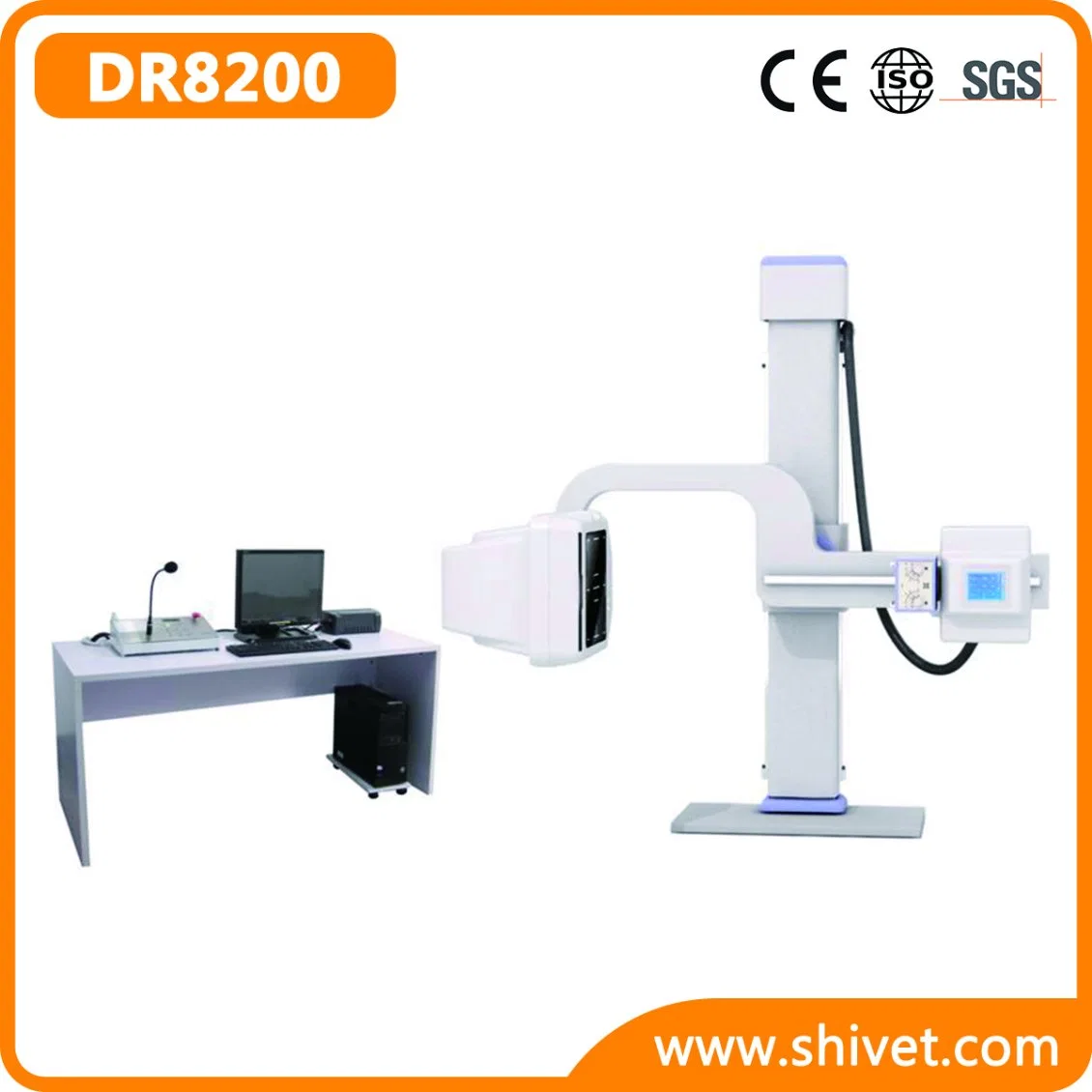 Veterinary High Frequency Digital Radiography System (DR8200)