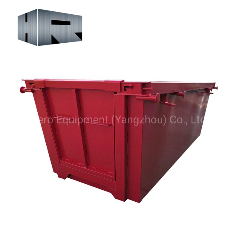 Outdoor Steel Garbage Waste Container Metal Recycle Bin