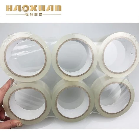 Strong Stick Super Clear BOPP Adhesive Packing Tape for Carton Sealing