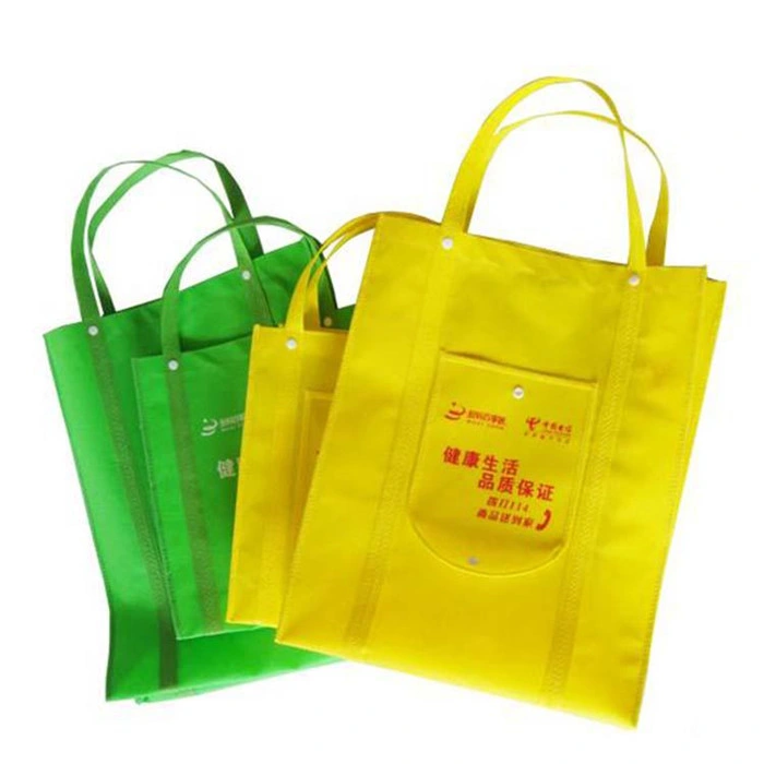 Shopping Carrier Shoulder Fashion Laminated Grocery PP Woven Bag