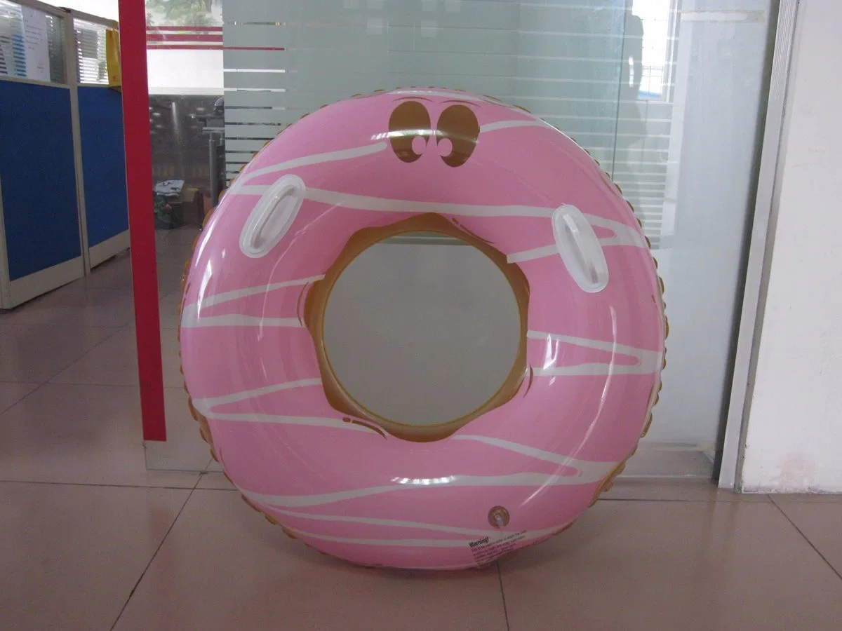 Flotadores de Piscina personalizados Juega anillo de Natación Donut con asas de Rider Juguete inflable