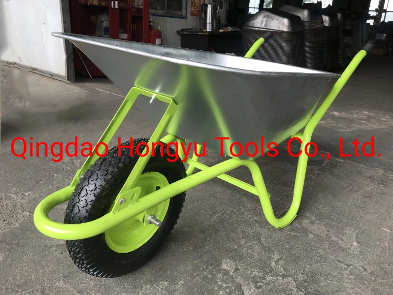 200kg Garden Trolley Cart Heavy Duty Construction Wheelbarrow Wheel Barrow