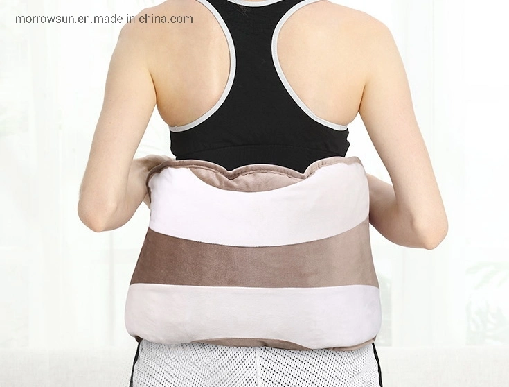 Electrical Heated Salt Bag Moxibustion Heat Therapy Massage Cushion and Warm Belly Belt