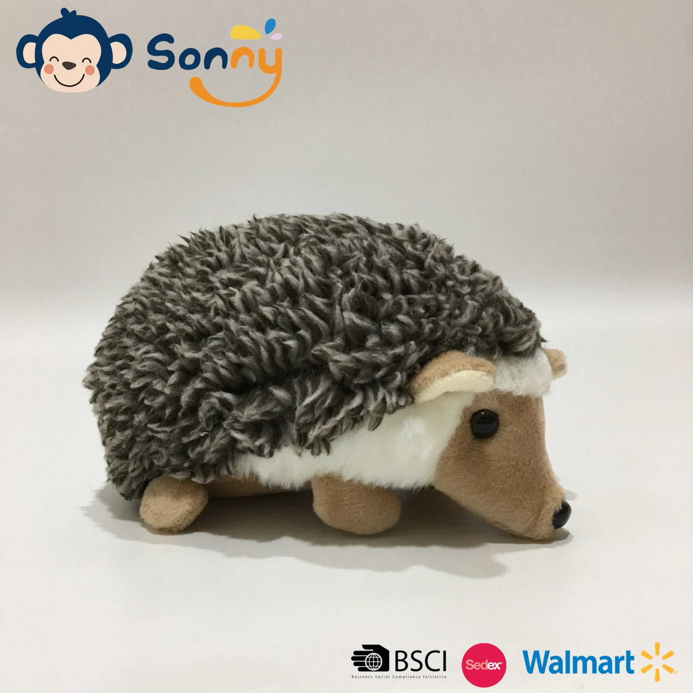 OEM Wholesale Eco Friendly Recycled Material Lifelike Plush Hedgehog