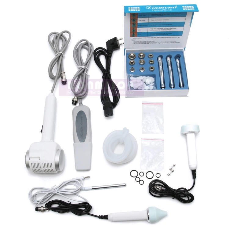 4 in 1 Micro Crystal Dermabrasion Skin Scrubber Ultrasonic Peeling Beauty Machine