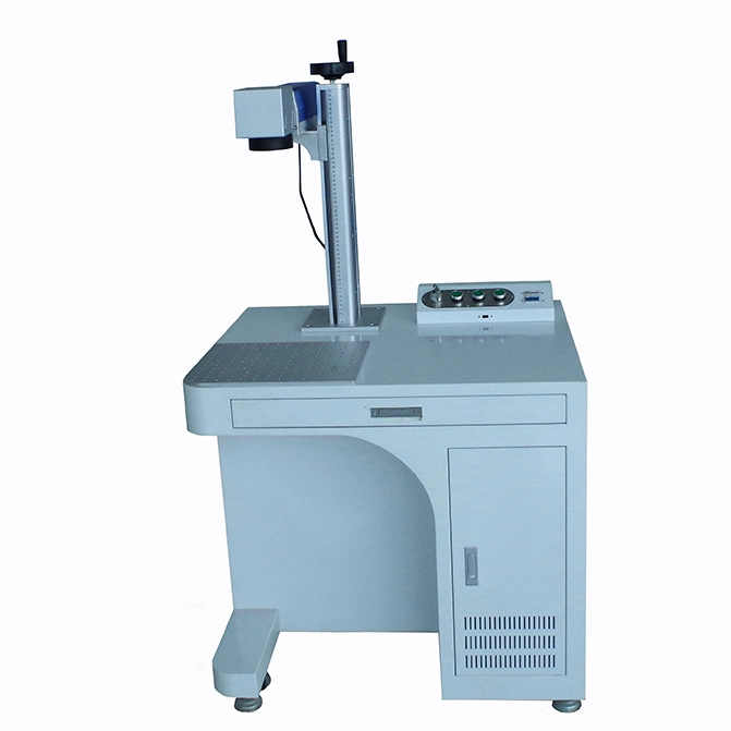 Desktop 50W Fiber Laser Marking Machine for Non-Transparent Material Marking