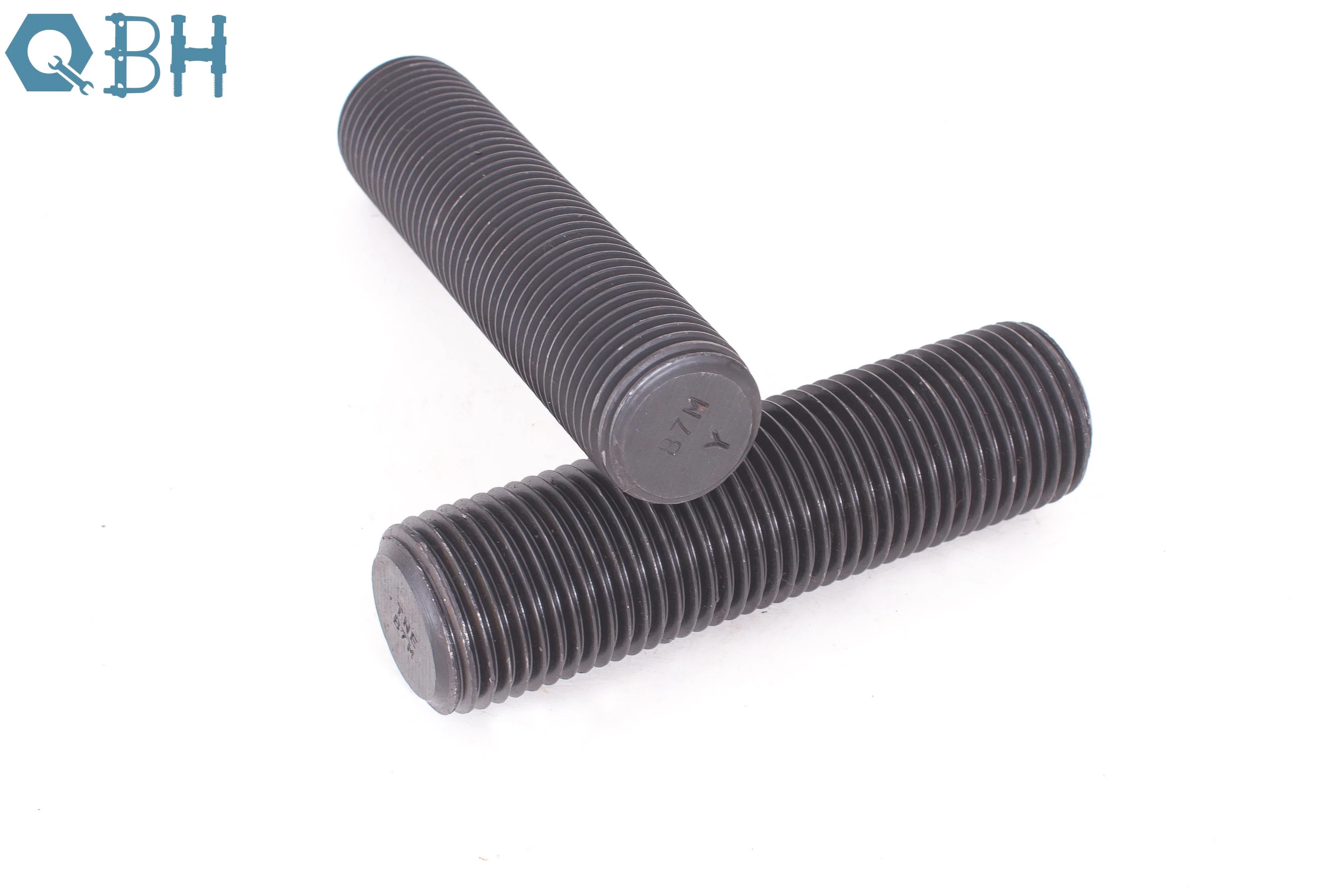 High Strength ASTM A193 B7/B7m Stud Bolt Black Oxide Full Thread Rods