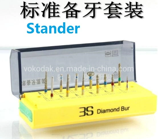 Dental Diamond Bur Combination Packages with Disinfection Box