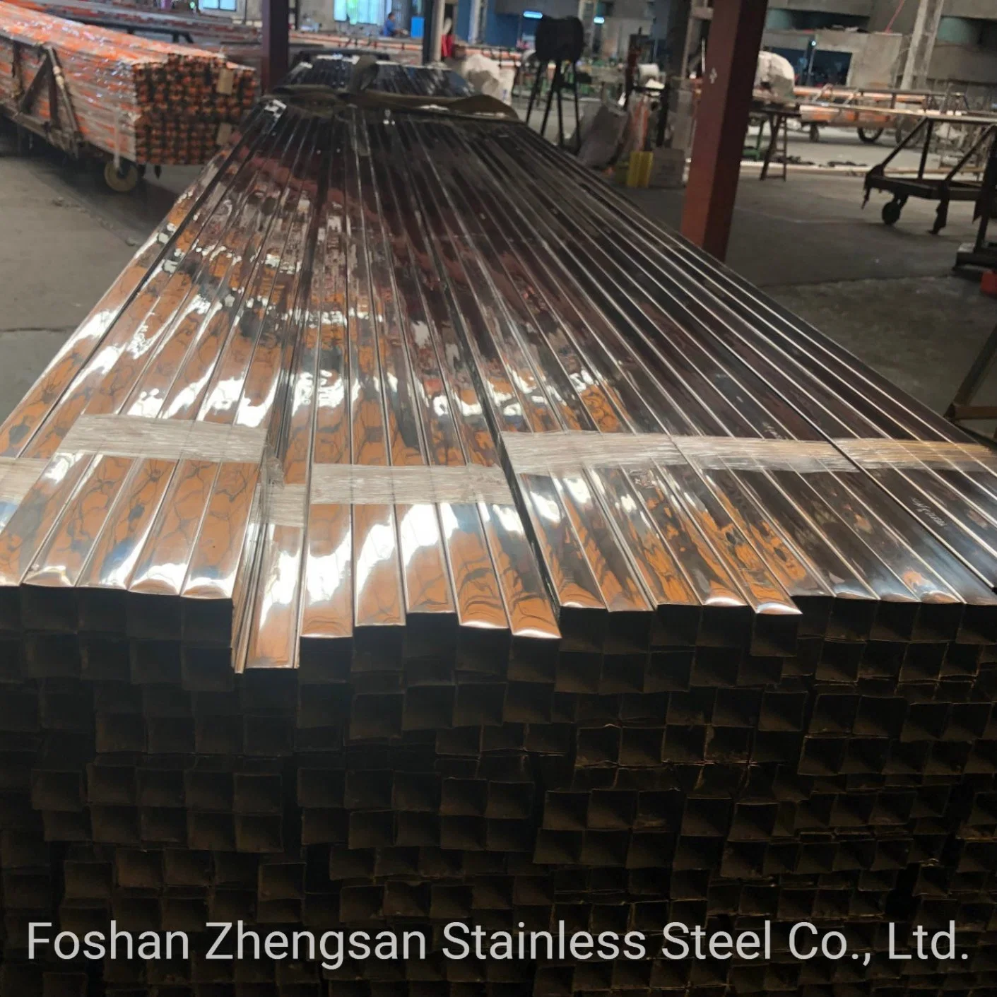 201 Stainless Steel Welded Pipe for Decoration Used