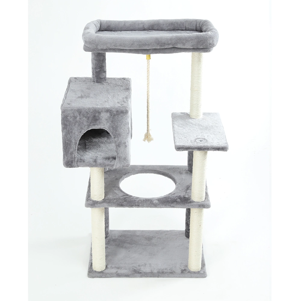 Torre de gato de cuerda de sisal Cat personalizable Gran rascador de poste