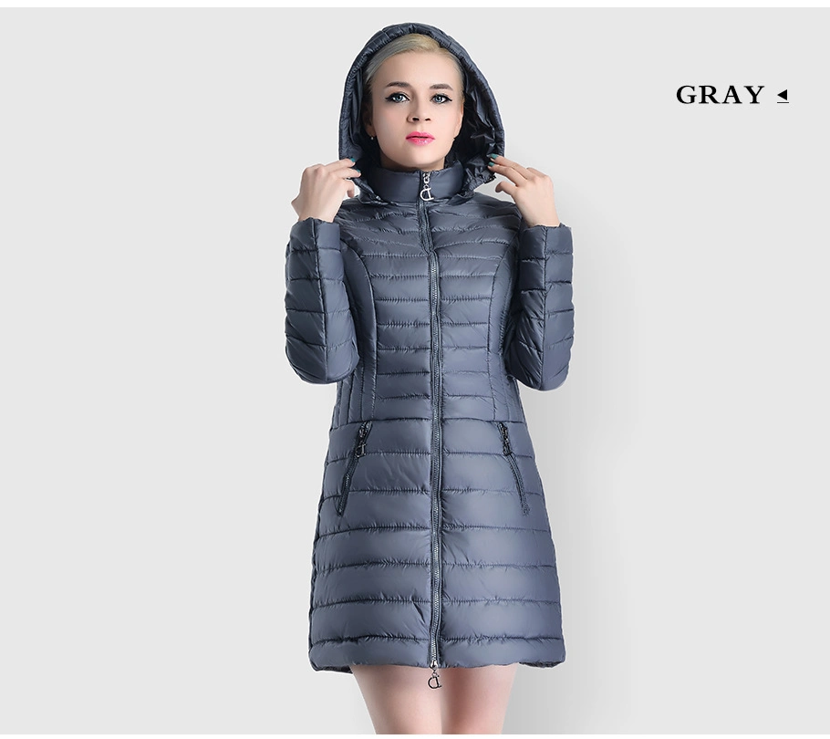 Señoras Down Jacket, el Invierno de la mujer Cotton-Padded Jacket chaqueta de moda europeas y americanas de Venta Directa de Fábrica