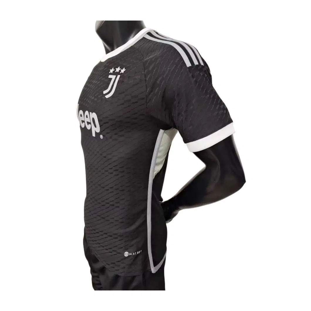 2023/2024 Soccer Jerseys Men' S Player Version de la Juventus Football noir de l'usure