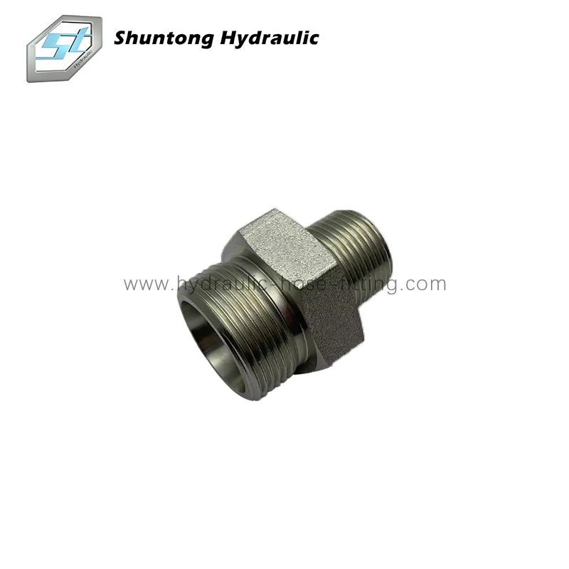 Hydraulic Stainless Steel Adapters Metric Male to NPT Male