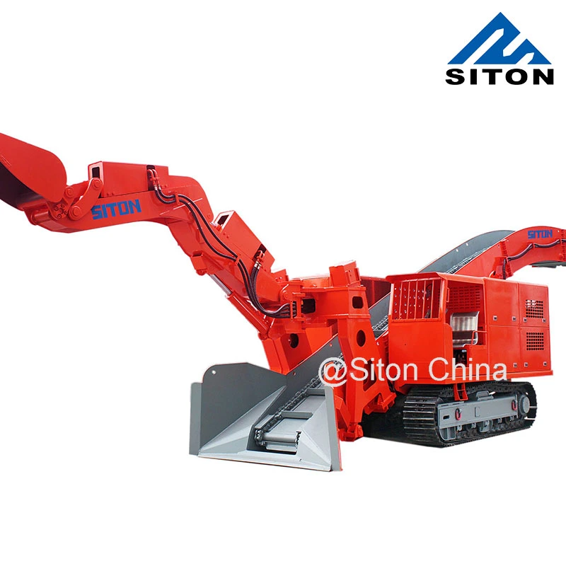 Siton Mining Excavator Wheel Coal Mine Tunneling Mucking Underground Crawler Muck Loader