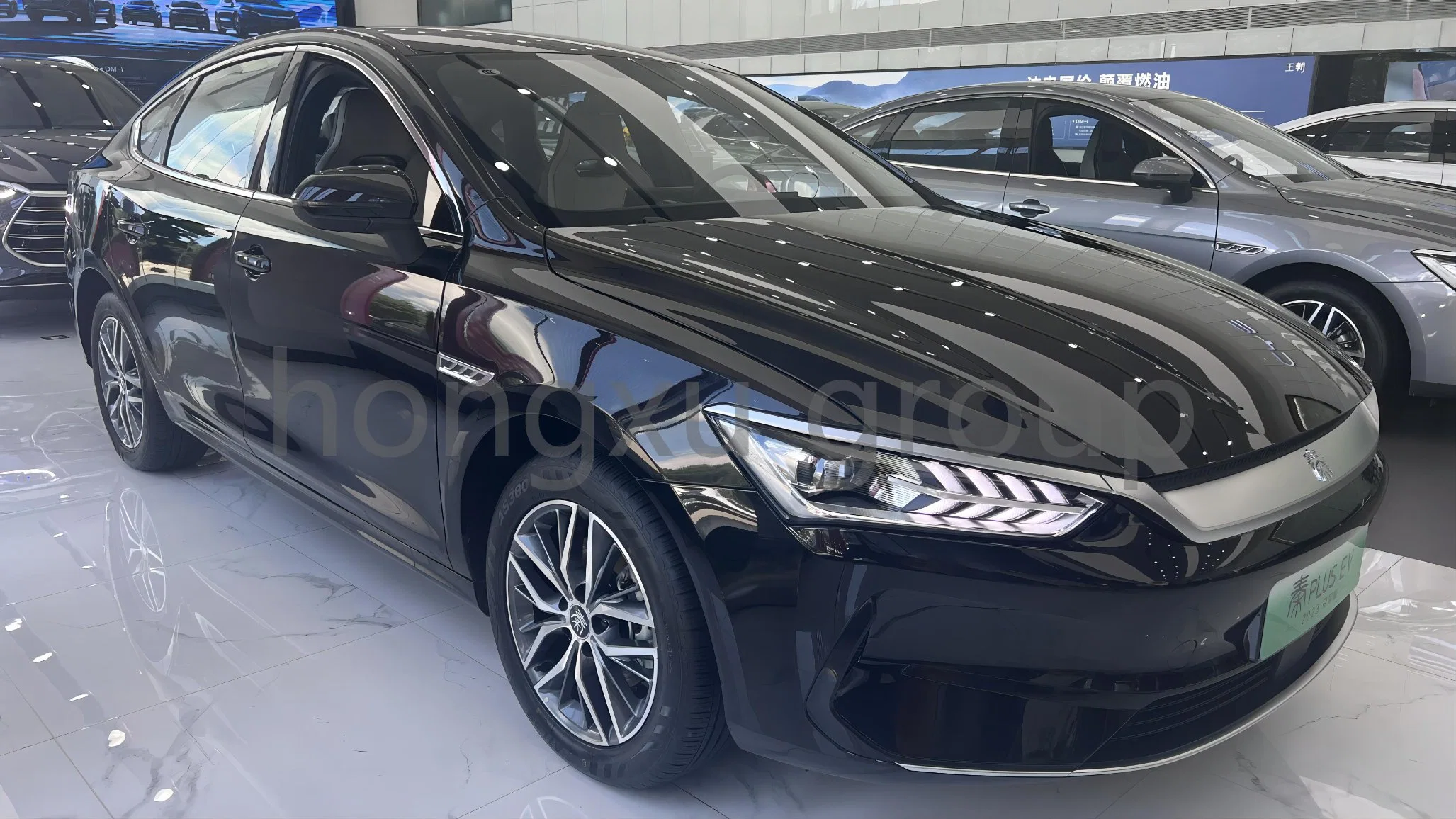 BYD Qin Plus EV Champion 510 км китайские EV автомобили с. Электромобиль дальнего действия с 5 сиденьями седан Новый второй Такси от руки электромобилей