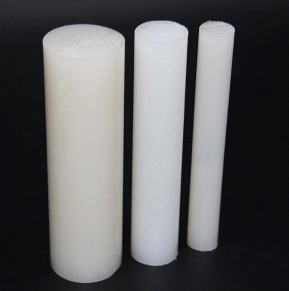 PVDF Fluoropolymer Dia 15mm Excellent Chemical Resistance PVDF Rod