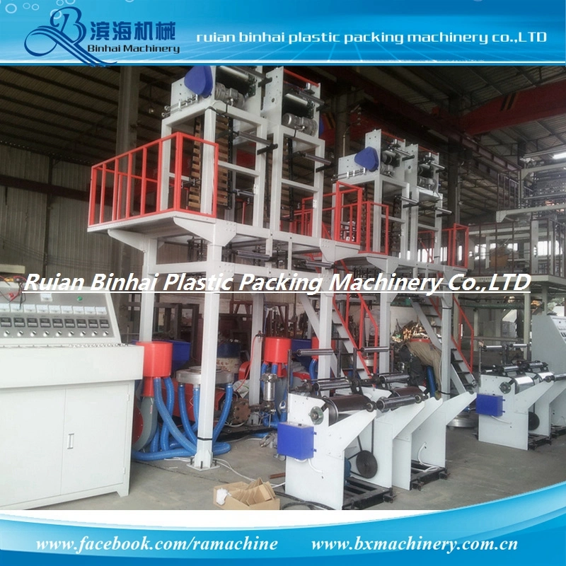 PE Plastic Blown Film Extruder Machine