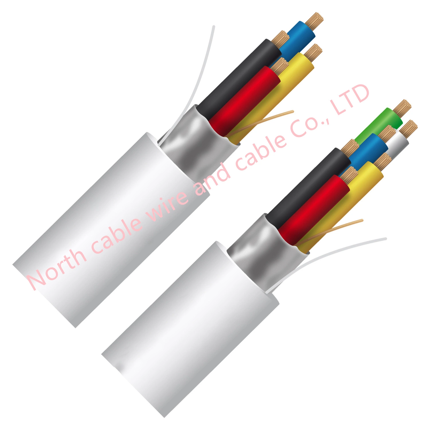 Stromversorgungskabel für Mittelspannungsmotoren 600V/1000V 3,6 / 6 KV und 6 / 10 kV flaches VFD verzinntes Kupfer Drahtgeflecht-Kabel