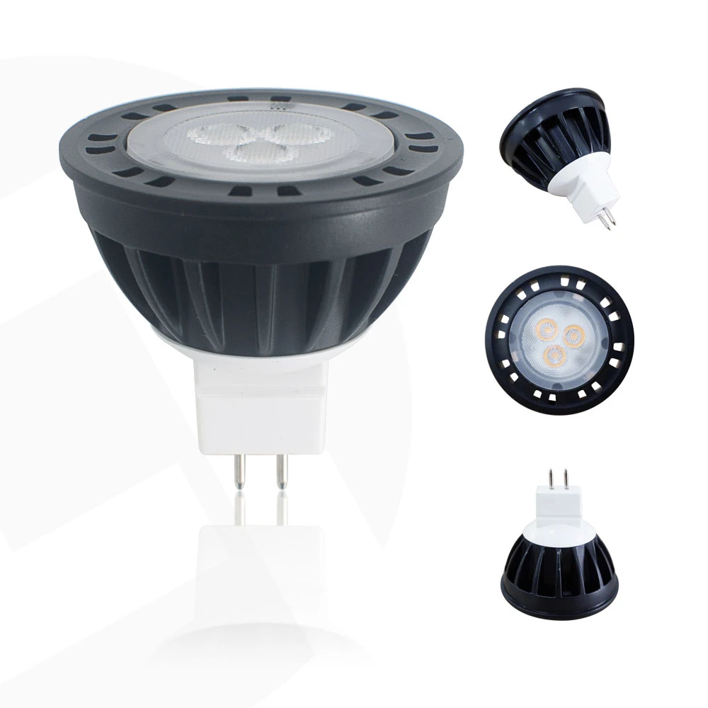 Le LT1016 7Watt ampoule LED MR16 étanches IP65 15/30/45/60/100 deg Gu5.3 Bi-Pin Base pour le paysage extérieur jardin d'éclairage des projecteurs